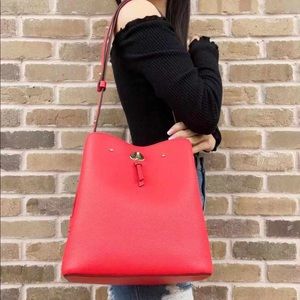 NWT Kate Spade Large Bucket Bag & Crossbody